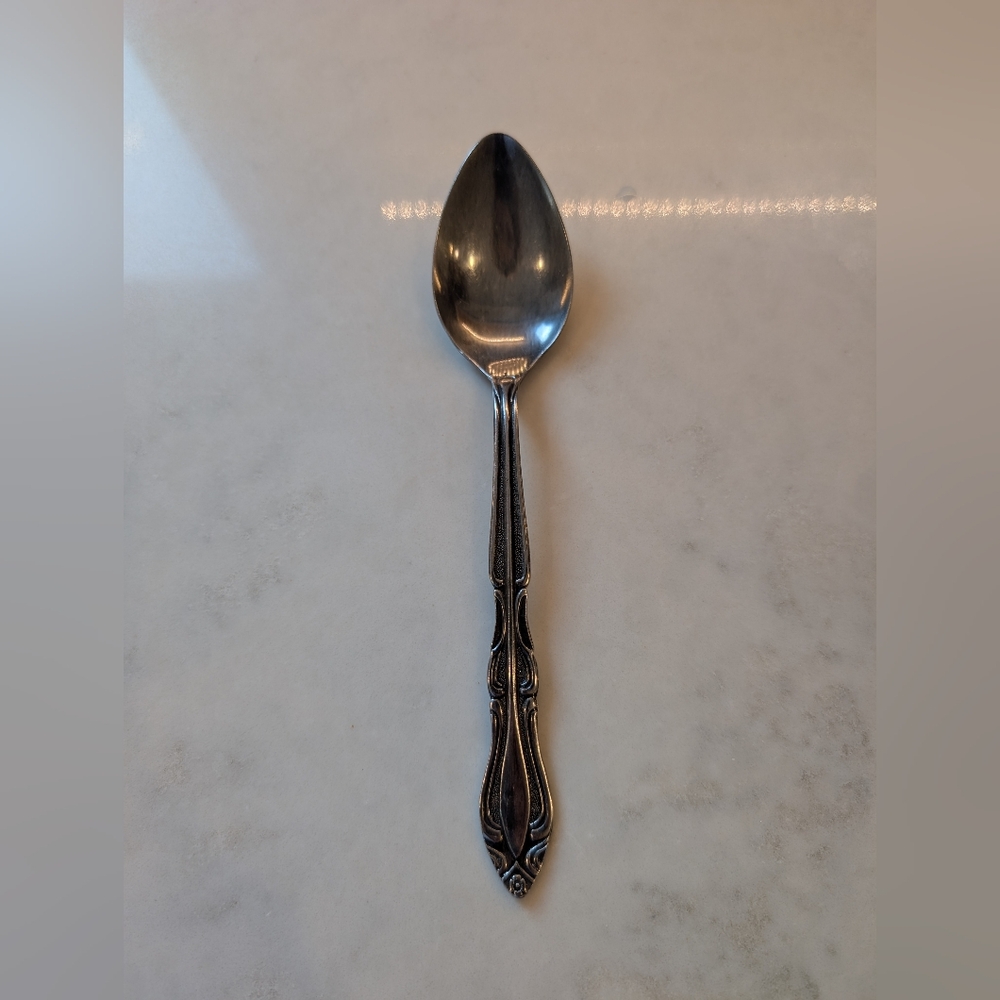 1 Japan National Stainless Spoon Vintage Flatware